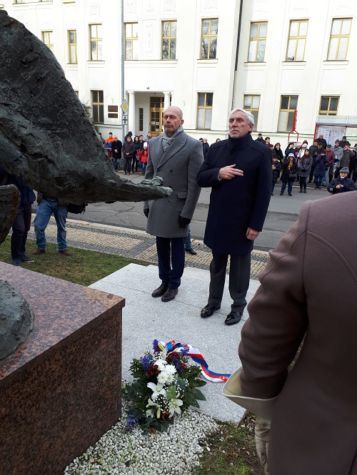 Projev k příležitosti uctění památky Jana Palacha v Mělníku
